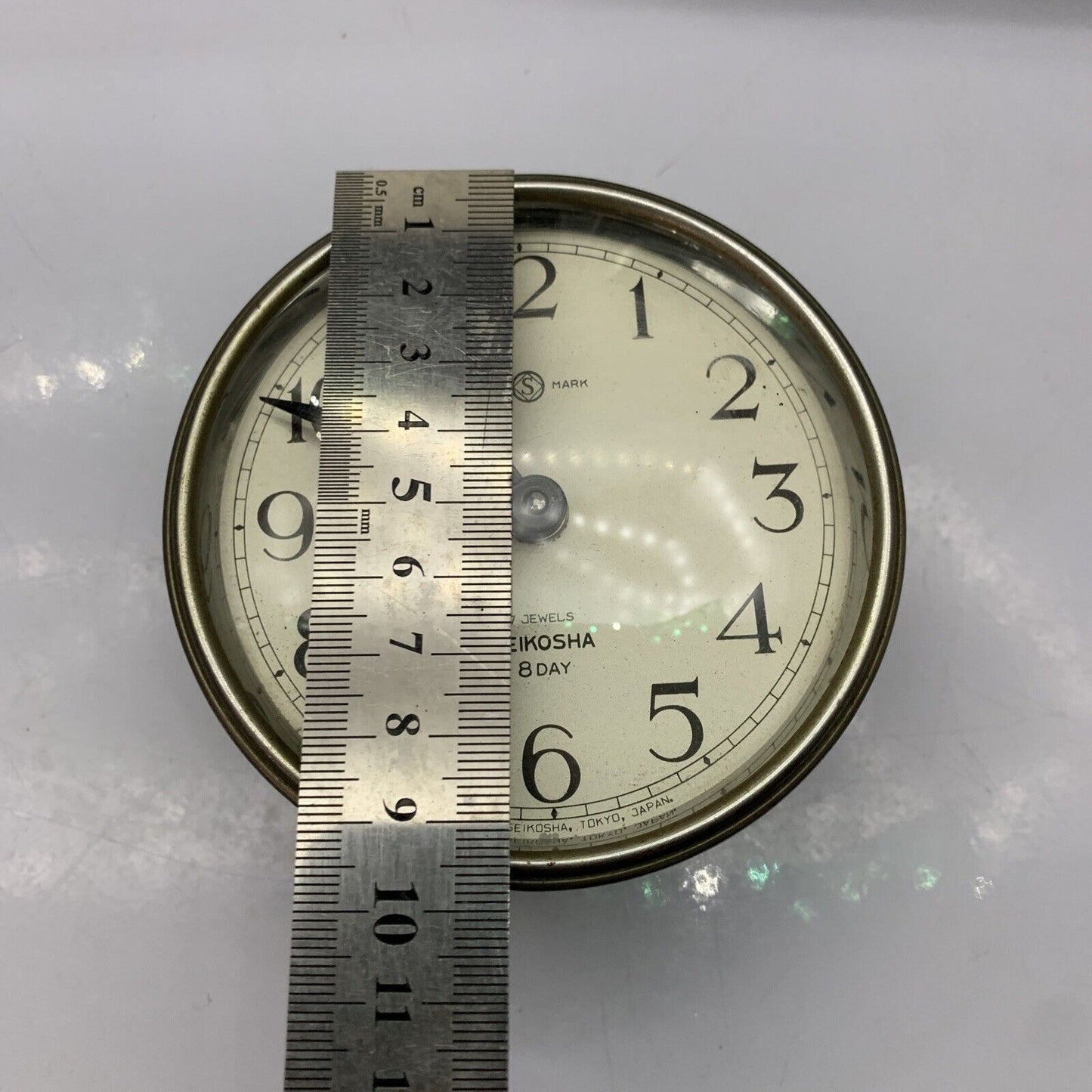 4x Japanese Vintage Seiko Rhythm Citizen Seikosha Wind Up Clocks