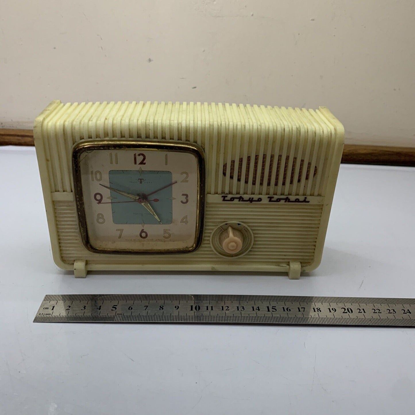 Vintage Japanese Citizen Tokyo Tokei Wind Up Clocks Seikosha *For Parts