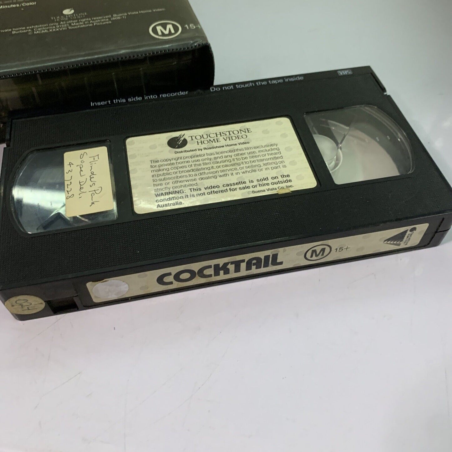 Cocktail (VHS, 1988) Tom Cruise PAL