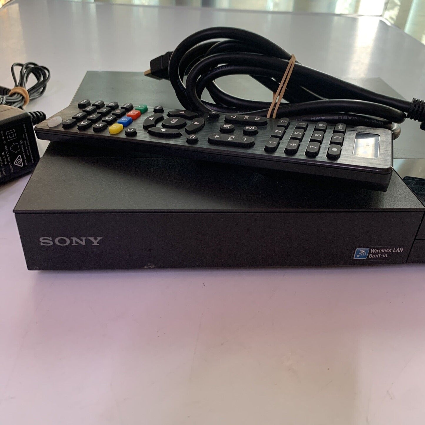 Sony BDP-S3500 Blu-ray Player with Wi-Fi Remote Control and HDMI Region B & 4