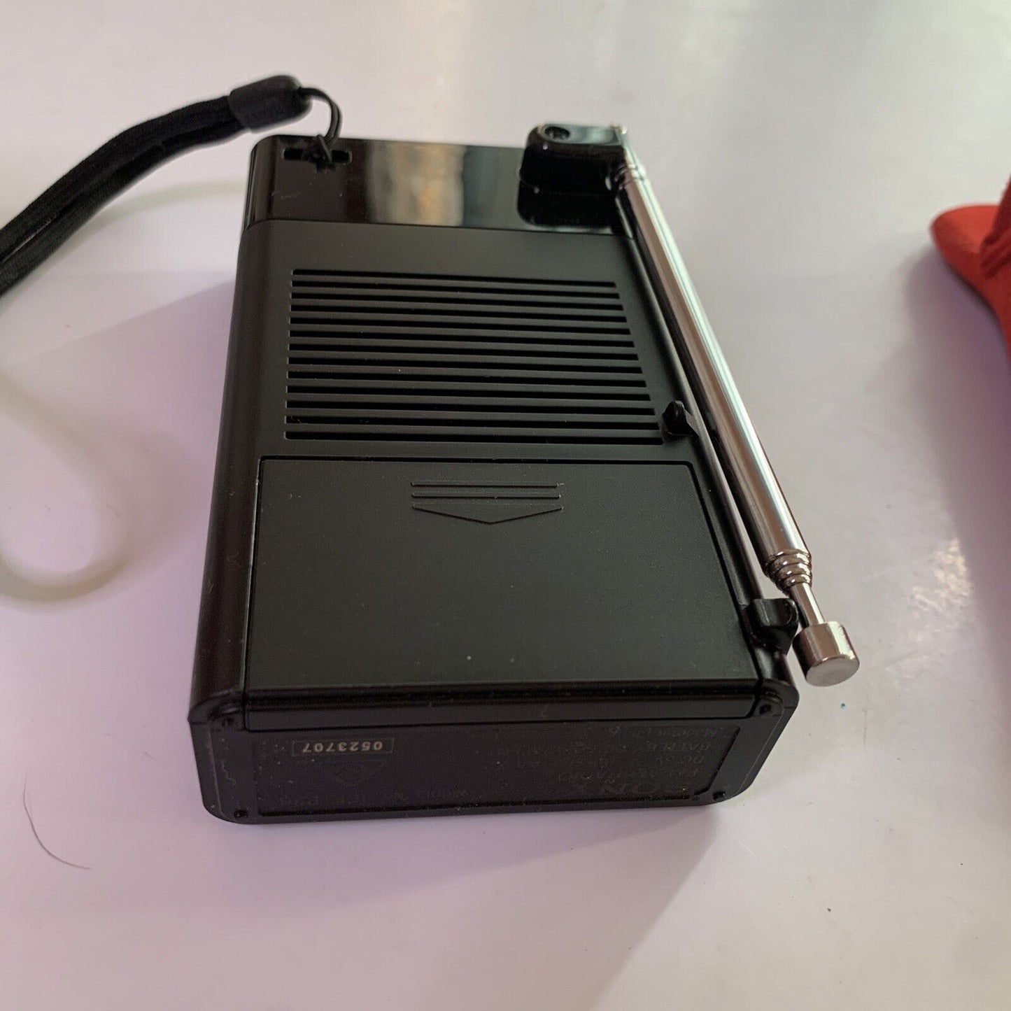 Sony Portable Radio ICF-P26 Built-in Speaker With Soft Carry Case