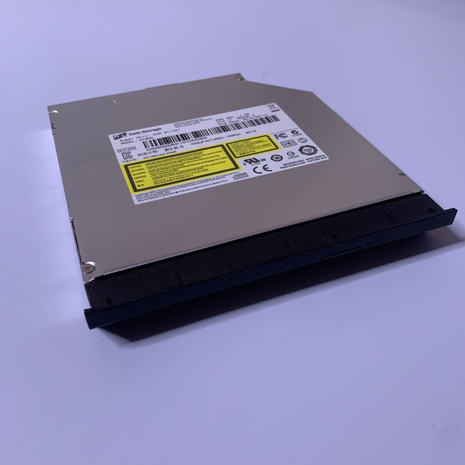 Hitachi LG Super Multi CD DVD Rewriter Burner GT20N SATA Slimline ...