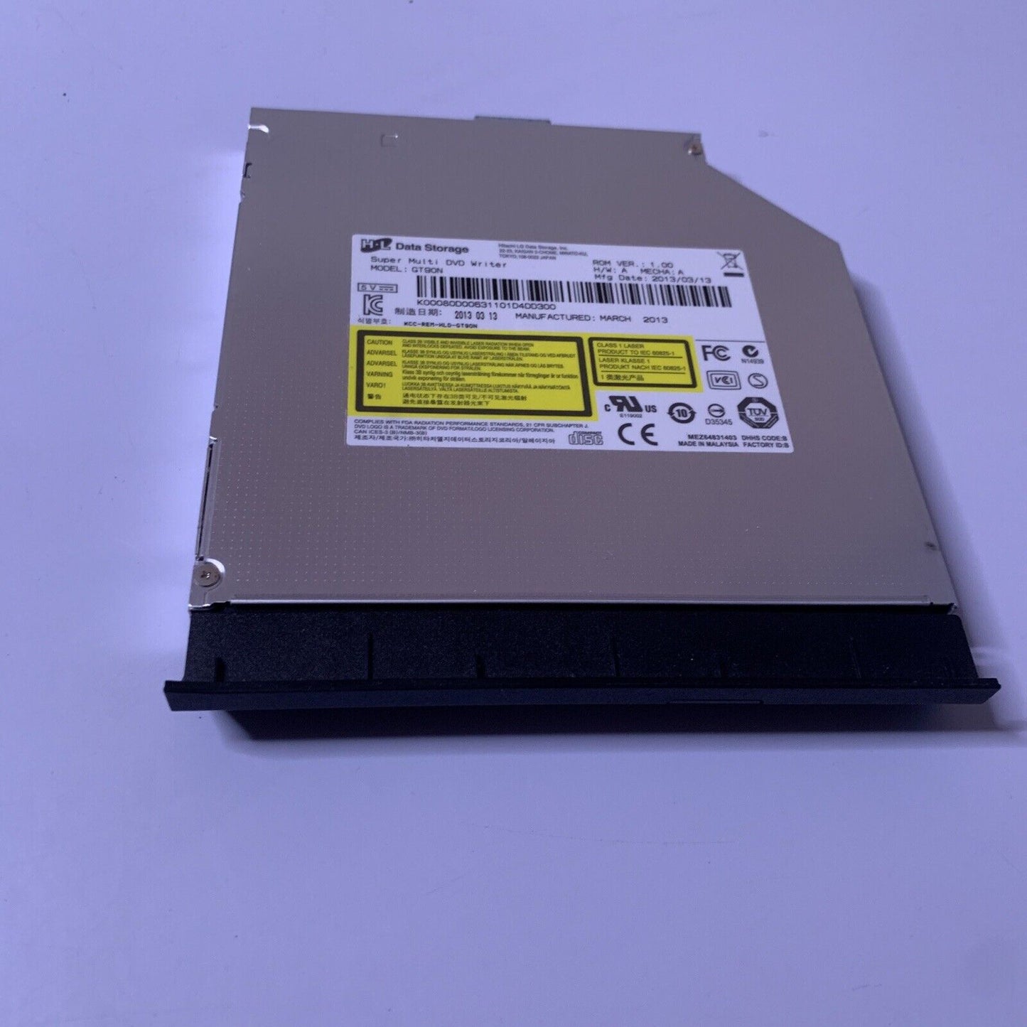 Hitachi LG Super Multi CD DVD Rewriter Burner GT20N  SATA Slimline