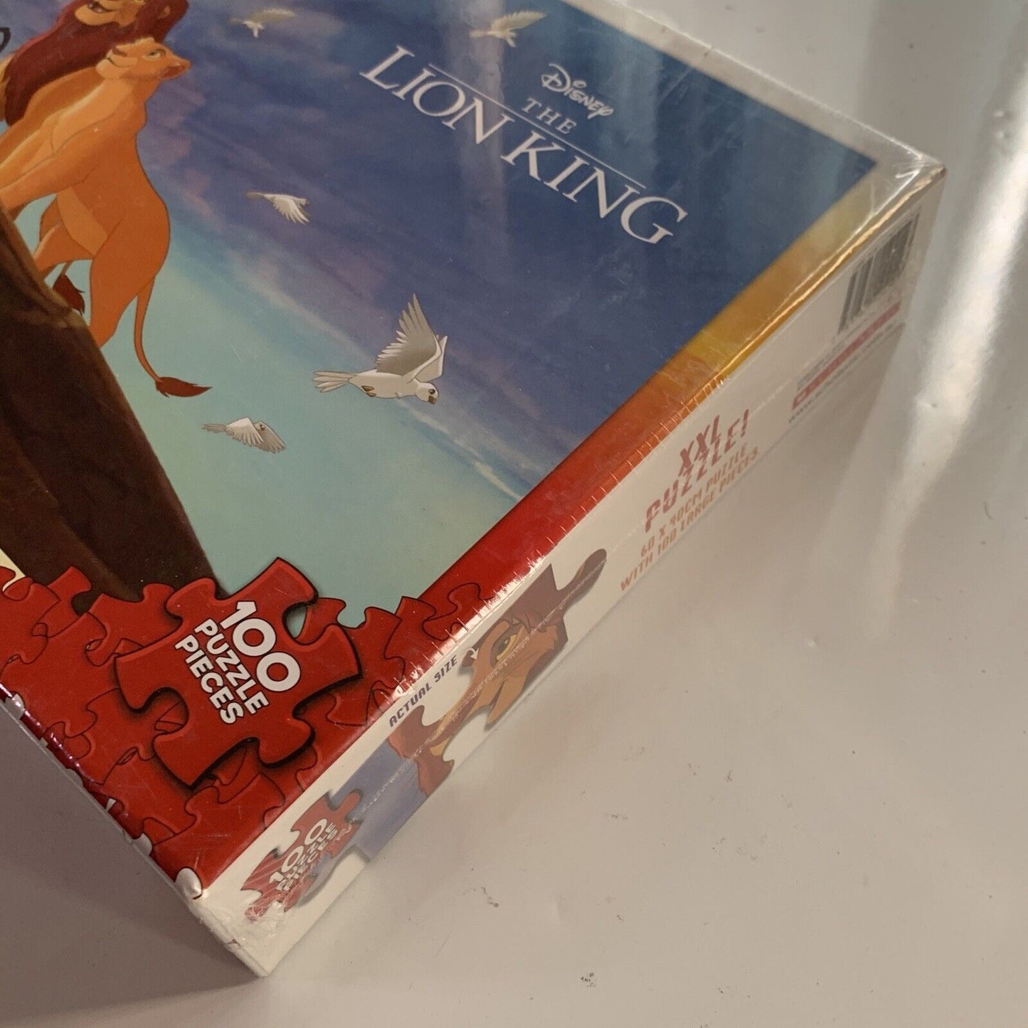 Disney The Lion King: Story Book and 100 Piece Jigsaw Puzzle Set  NEW Sealed