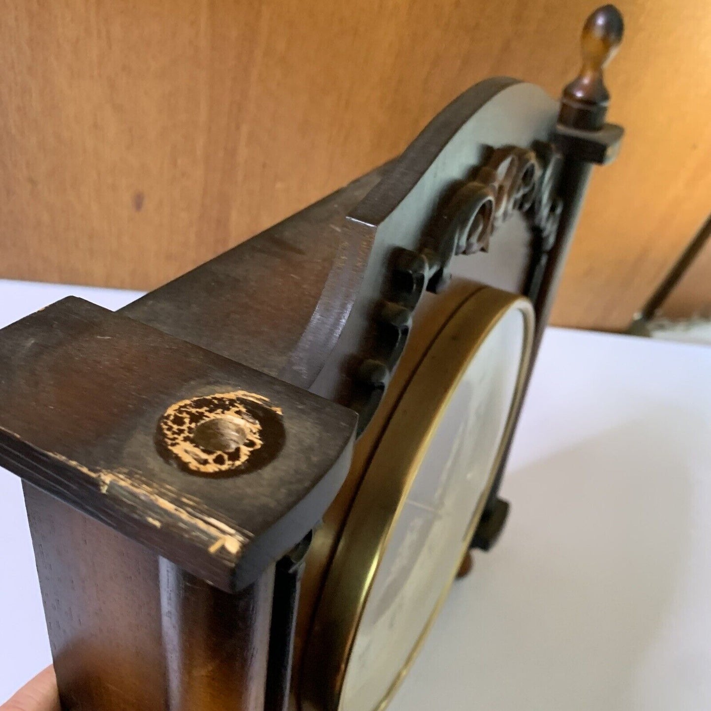 Seiko Quartz Wood Wall Clock QX 213B Made in Japan