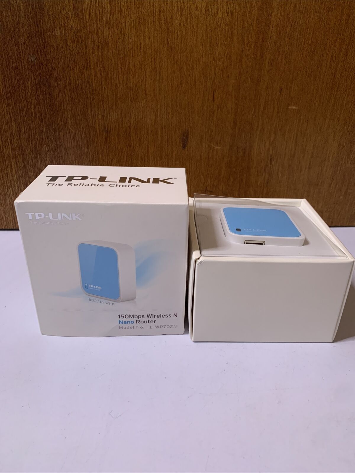 TP-Link 150Mbps Wireless N Nano Travel Router TL-WR702N – Retro Unit