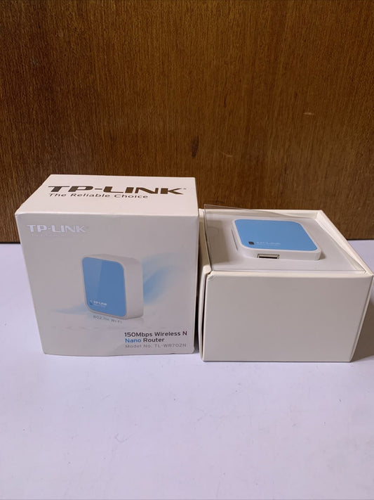 TP-Link 150Mbps Wireless N Nano Travel Router TL-WR702N