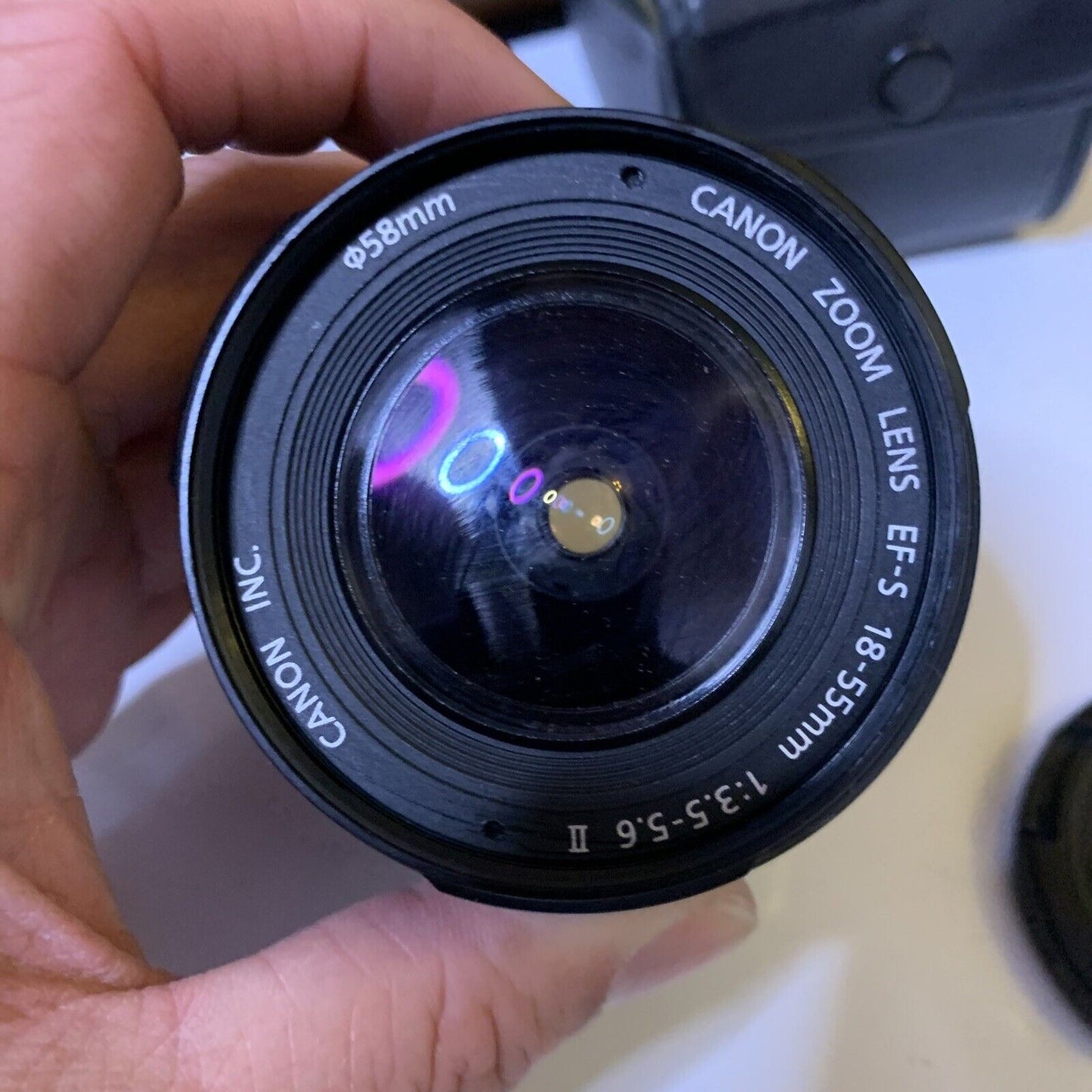 Canon Zoom Lens EF-S 18-55mm 1:3.5-4.6 58mm