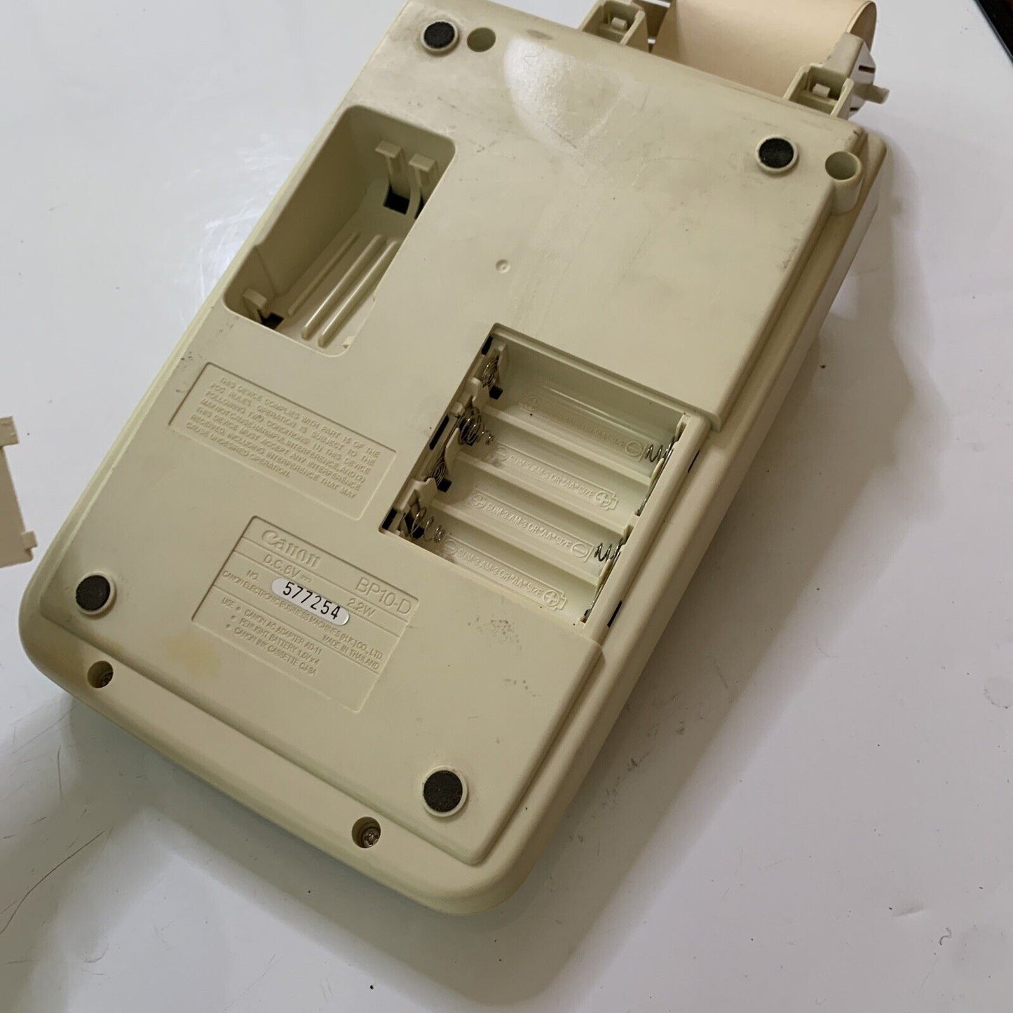 Canon Bubble Jet 10 Digit Printing Calculator BP10-D