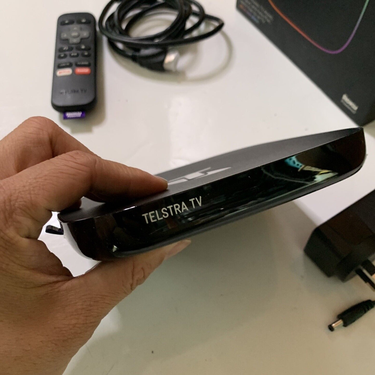 Roku Telstra TV2 4700TL 4K HDR Media Streaming Box Black