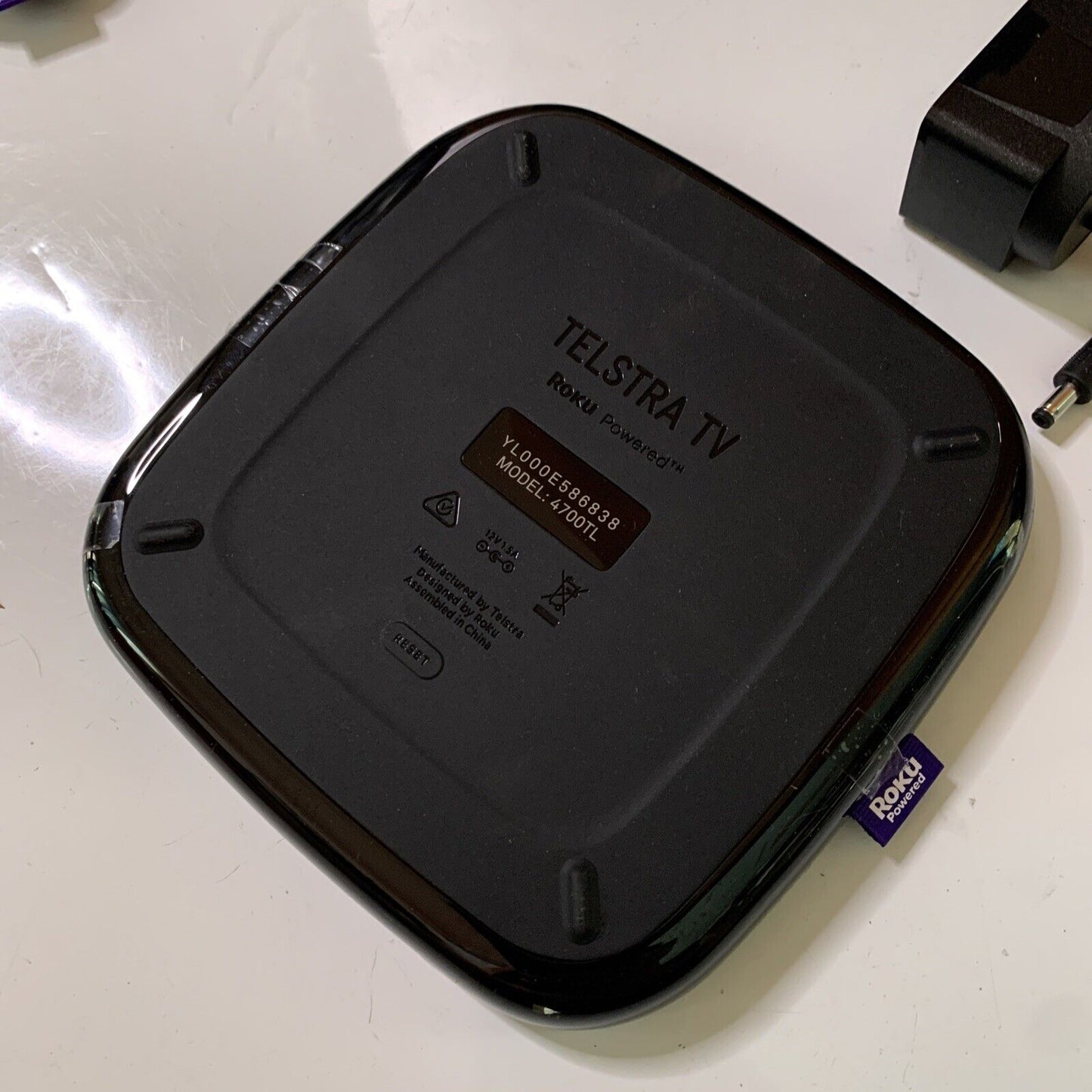 Roku Telstra TV2 4700TL 4K HDR Media Streaming Box Black