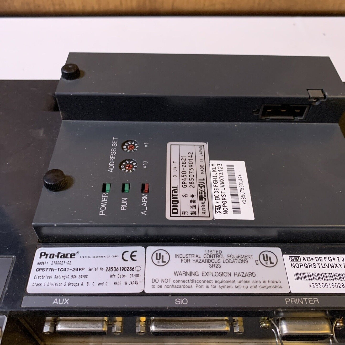 Pro-face 2780027-02 Operator Interface 10.4" Touch Screen Panel Untested