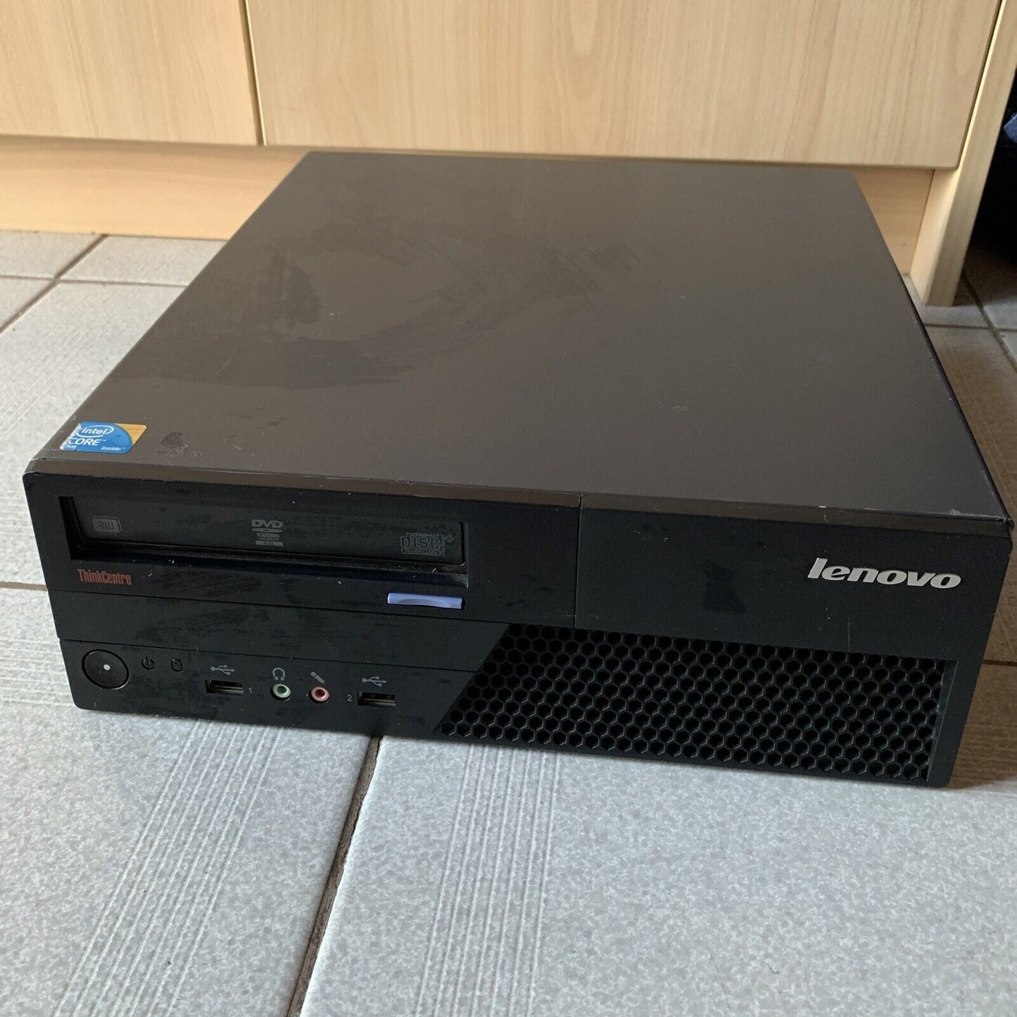 Lenovo ThinkCentre M58 Intel Core Duo E7500 2.93Ghz 4GB 80gb DVD RW Windows 7