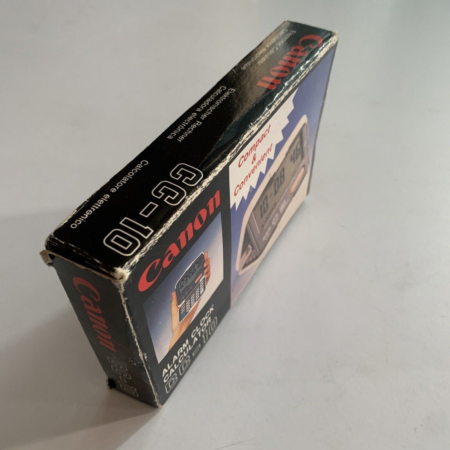 Canon Alarm Clock Calculator CC-10 Vintage