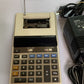 Casio HR-16 Printing Calculator With Power Supply