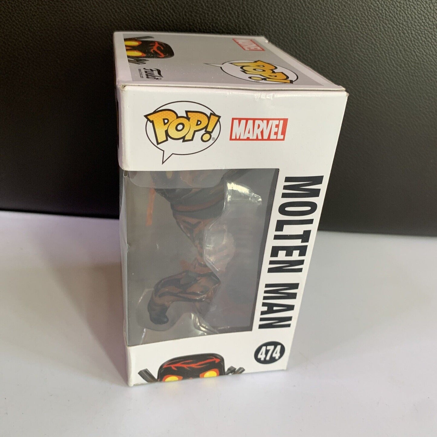 Molten Man #474 Marvel Spider-Man (Far From Home) Glows In The Dark Pop! Vinyl