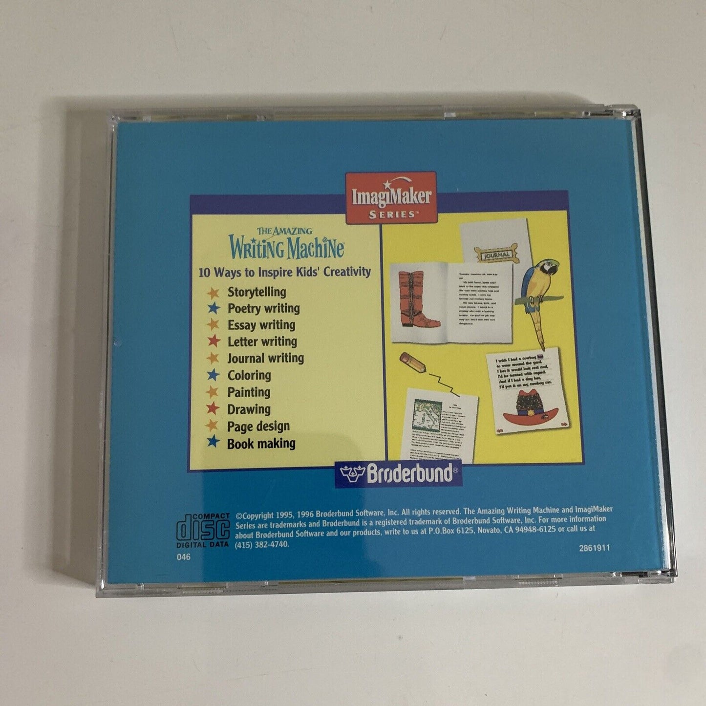 The Amazing Writing Machine PC CD-ROM Windows