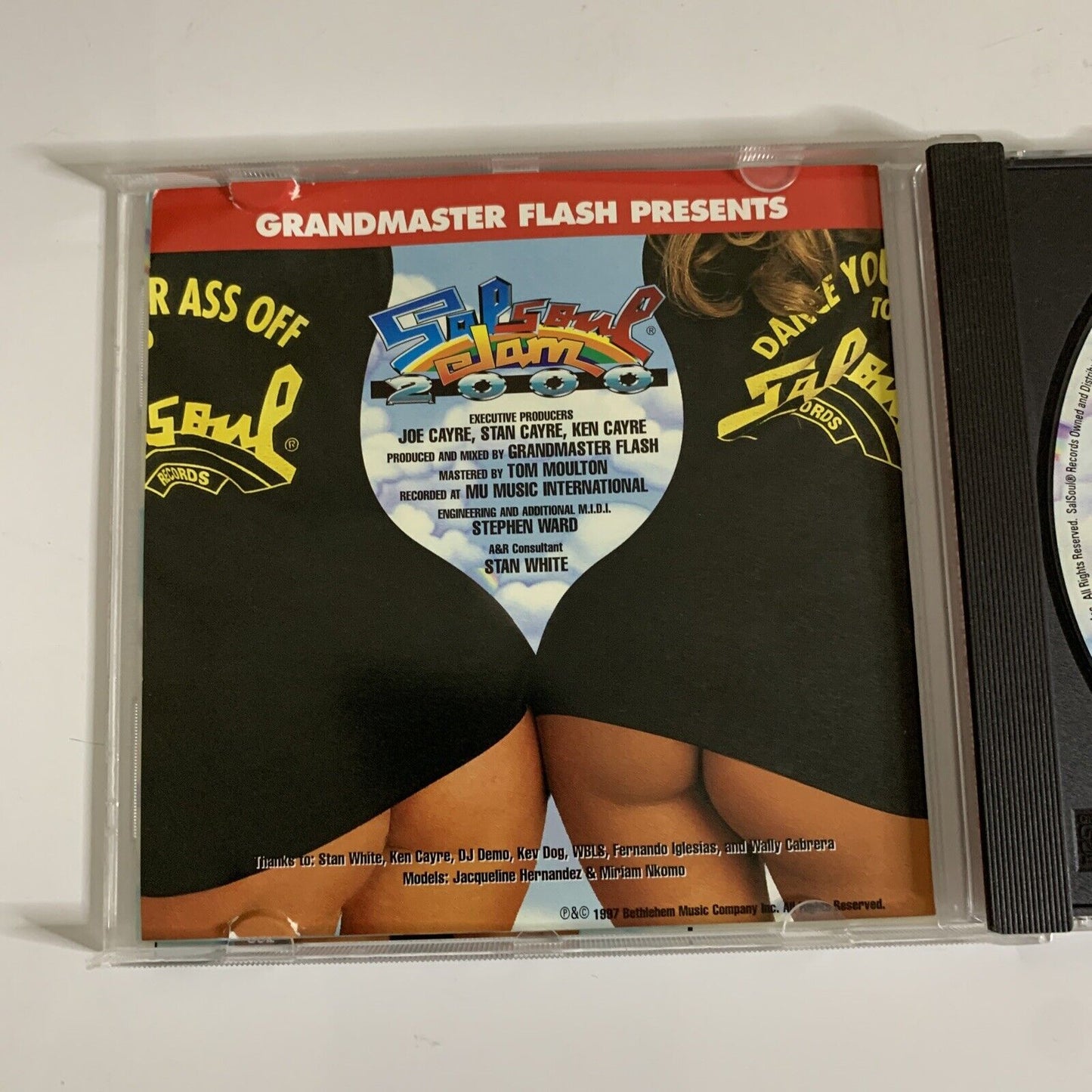 Salsoul Jam 2000 by Grandmaster Flash (CD, 1997) Hologram Cover