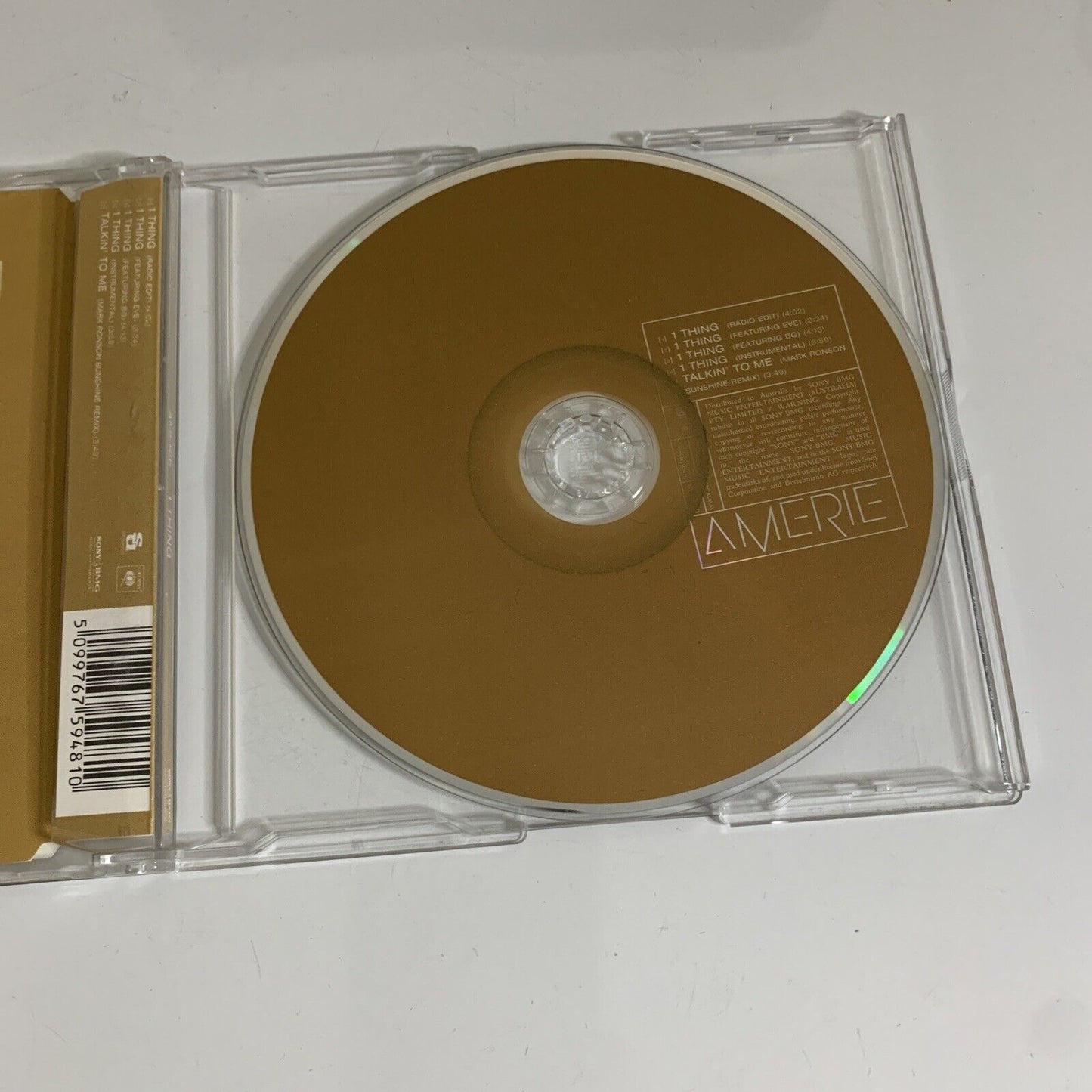 1 Thing by Eve Amerie (CD, Single, 2005)