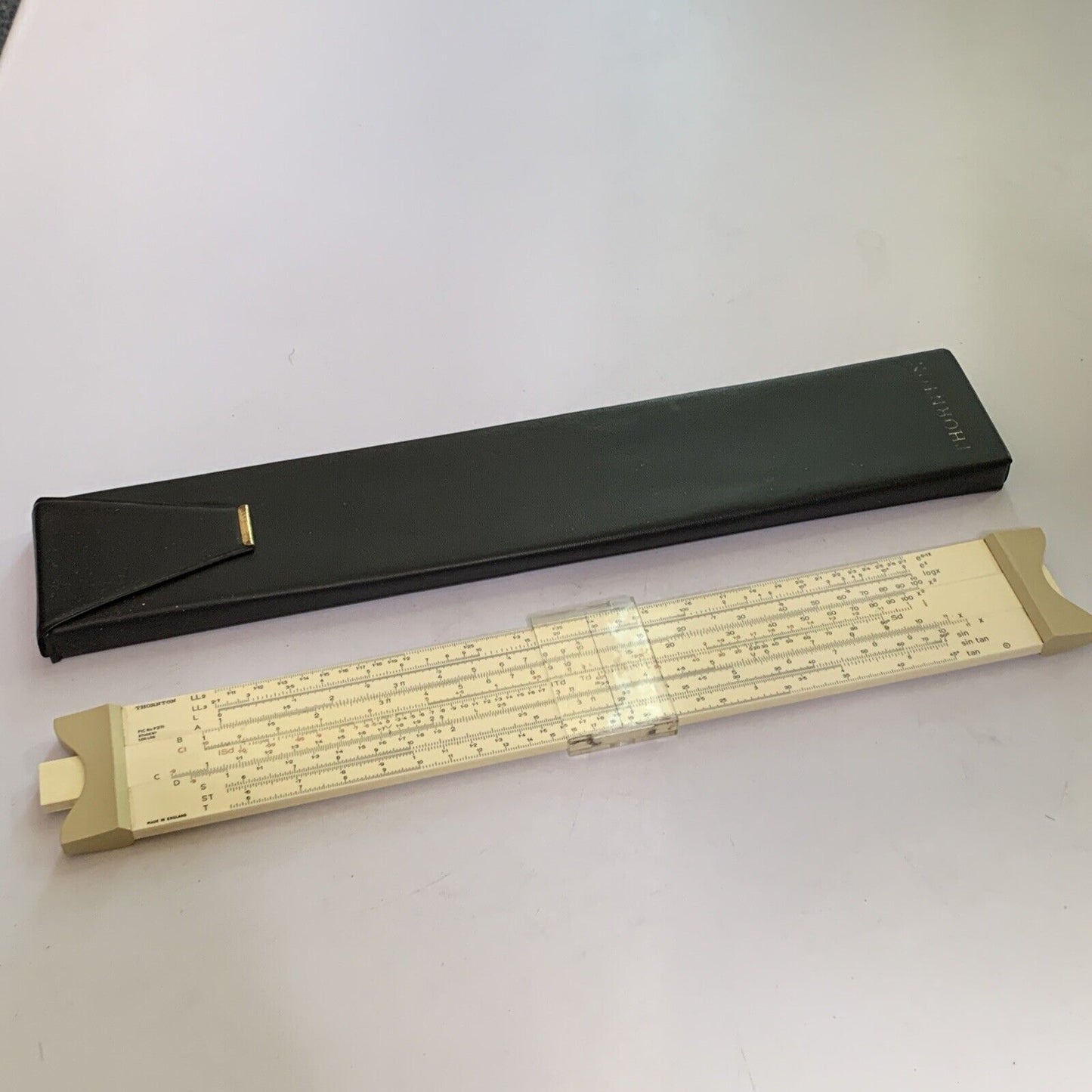 Thornton Slide Ruler P271 with Case