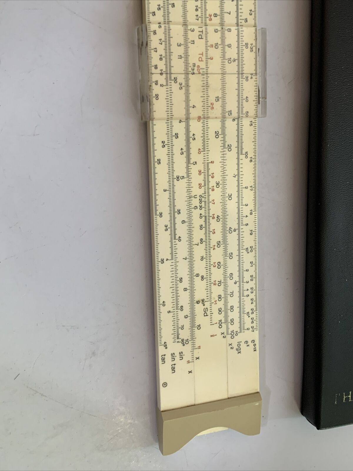 Thornton Slide Ruler P271 with Case