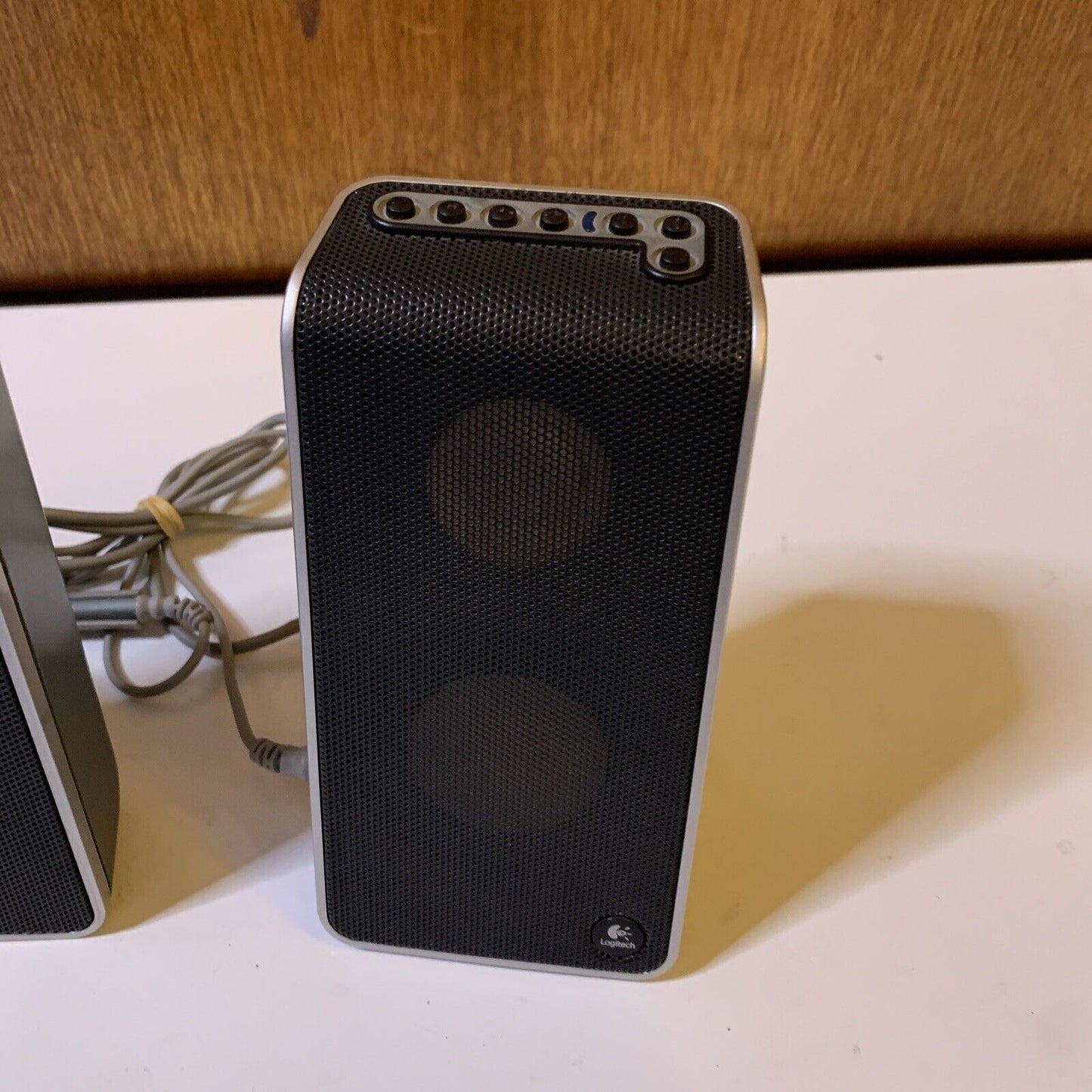 Logitech USB Powered Notebook Laptop Portable Speakers S-0155A