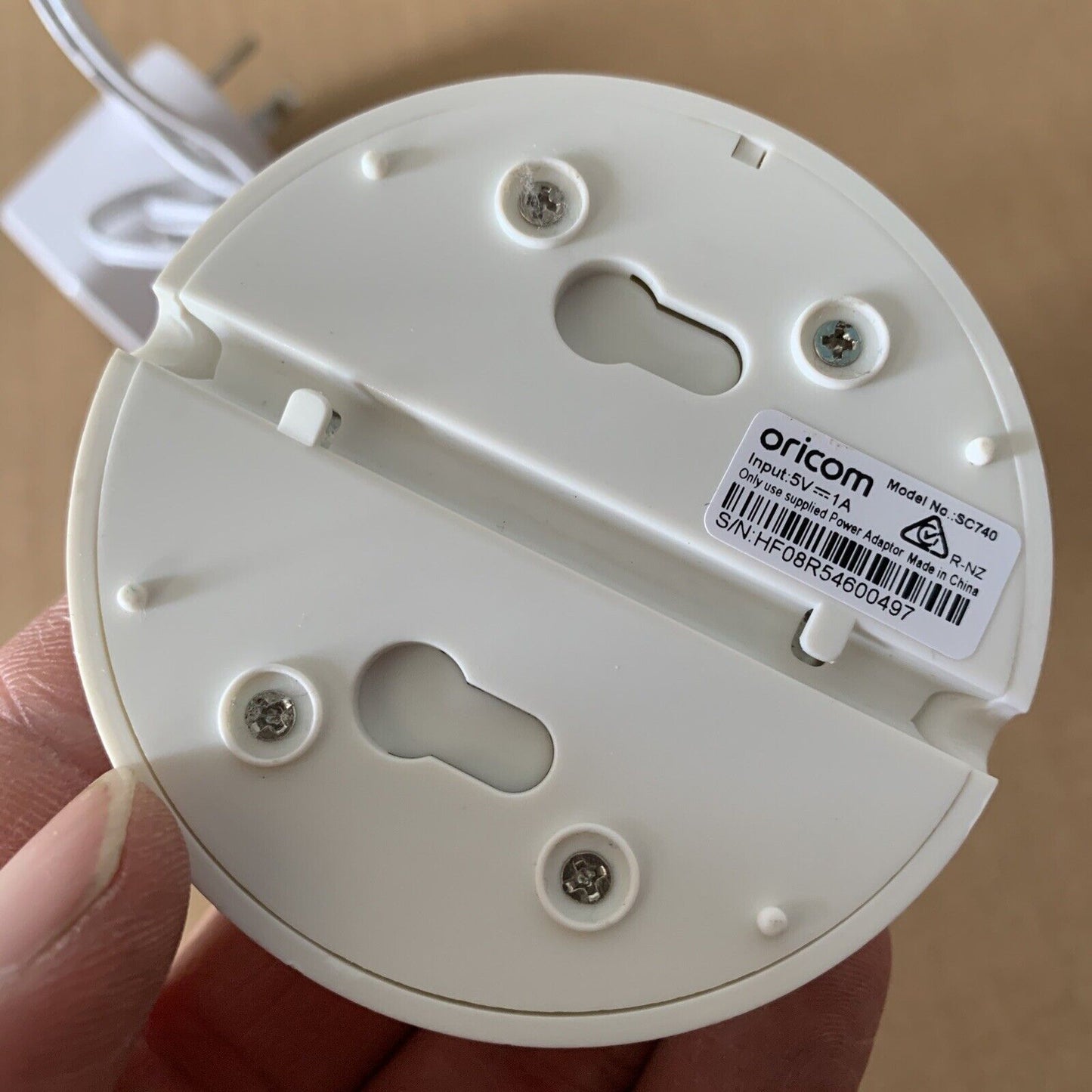 Oricom SC740 Additional Camera And Power Supply CU740 for Secure740 Baby Monitor