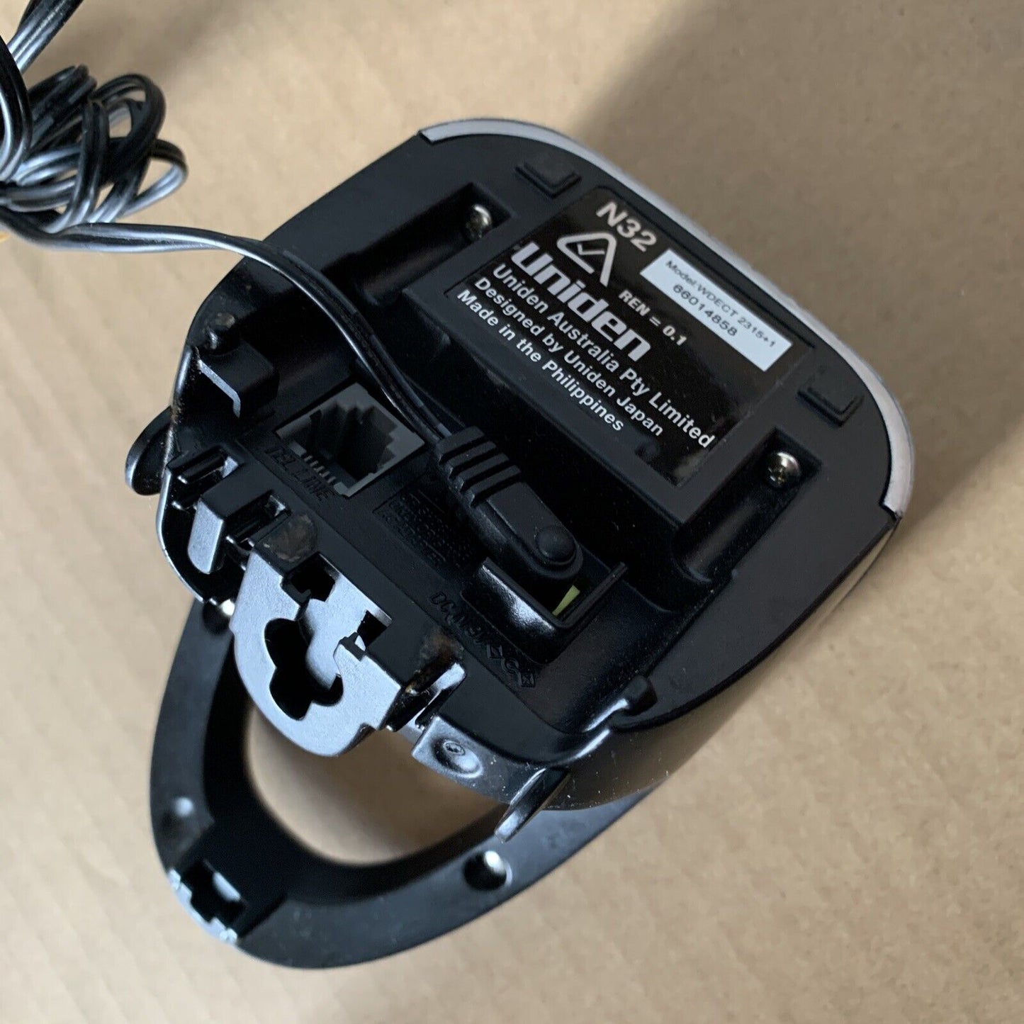 Uniden WDECT 2315+1 Base Charger & AC Adapter AAD-041S 9V 350mA