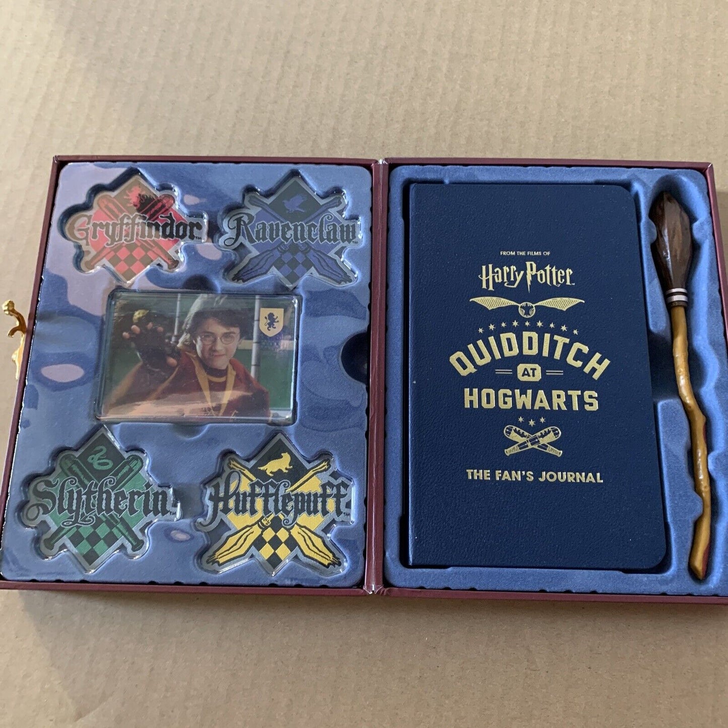Harry Potter Quidditch At Hogwarts Players Kit Interactive Book