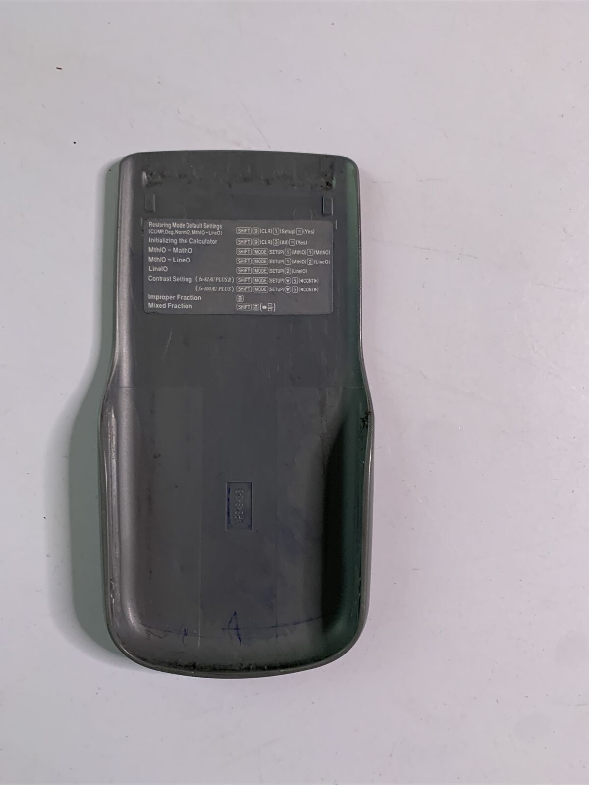 Casio fx-82AU PLUS II 2nd Edition Scientific Calculator *Screen Burn In