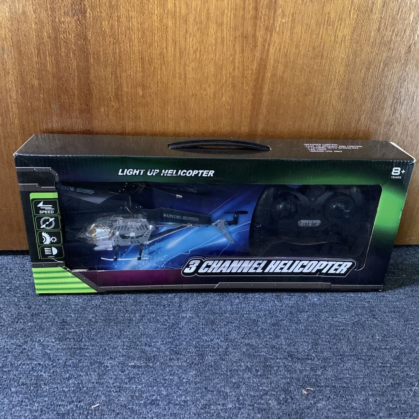 Gyro 3 Channel Light Up Remote Control Helicopter