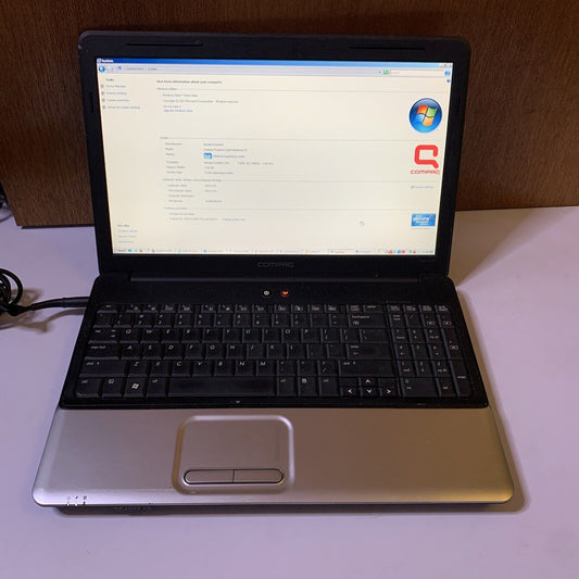 HP Compaq CQ60 Laptop Intel T1600 15.4" Vista DVD RW 2GB HDD 150GB *Battery Flat