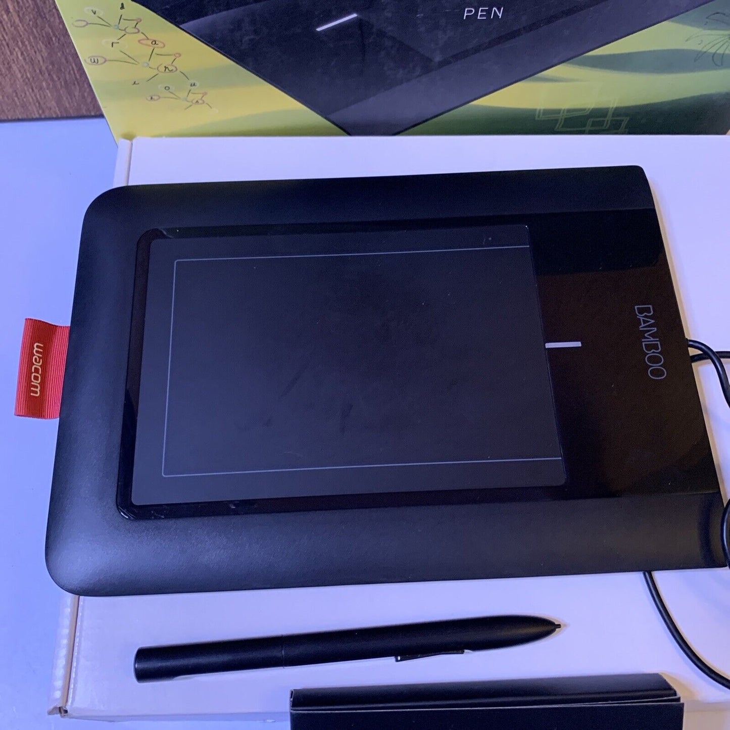 Wacom Bamboo Graphic Tablet With Stylus CTL-460