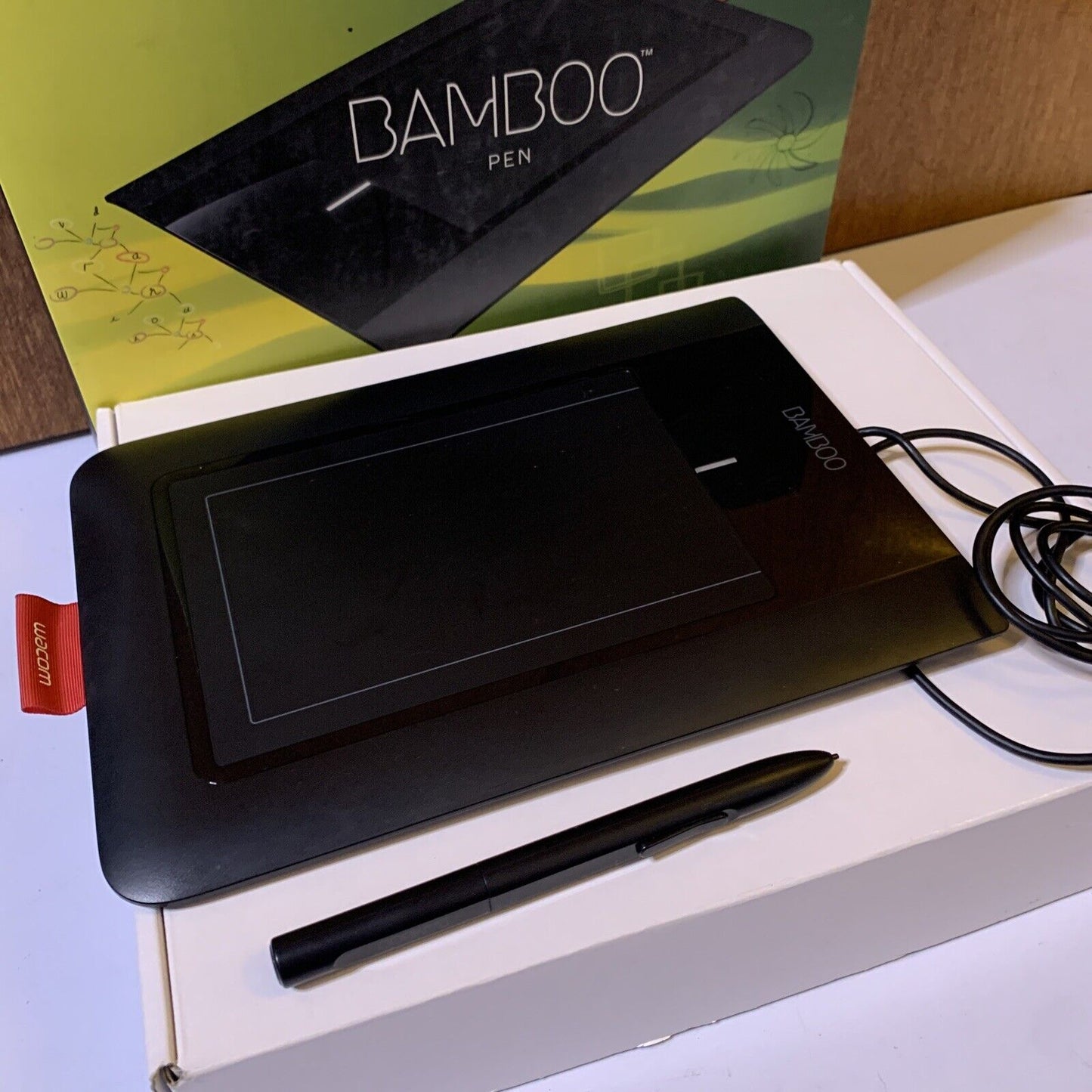 Wacom Bamboo Graphic Tablet With Stylus CTL-460