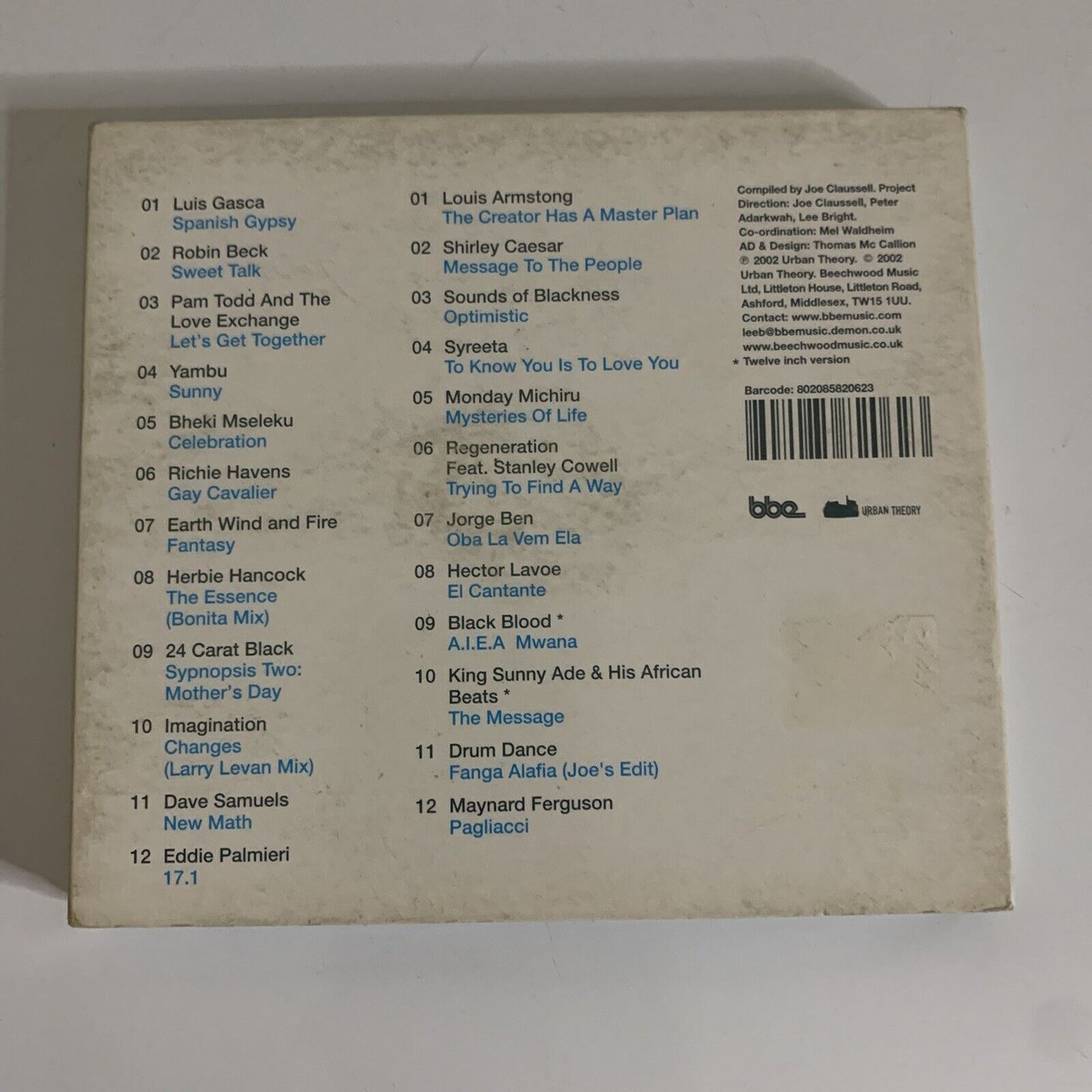 Music Is...A Reason to Celebrate by Joe Claussell (CD, 2-Disc, 2002) URBCD06