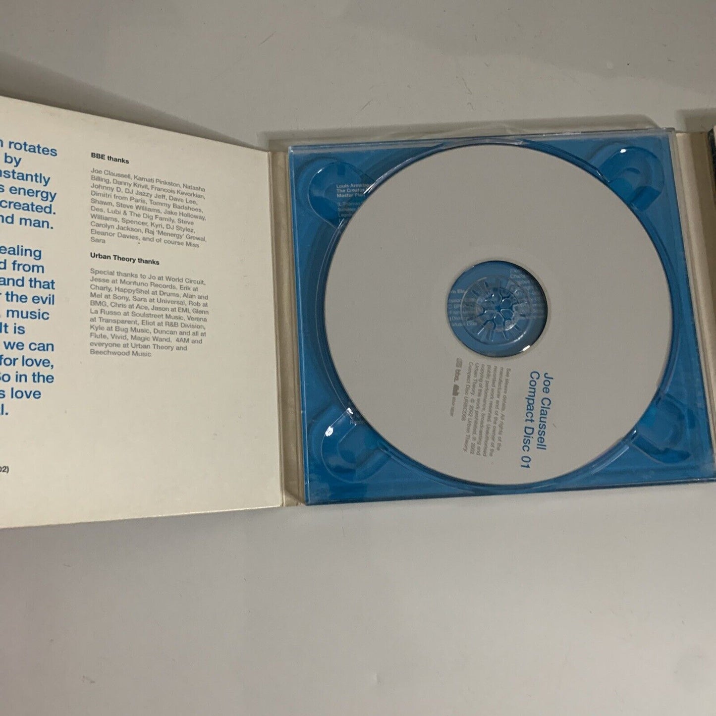 Music Is...A Reason to Celebrate by Joe Claussell (CD, 2-Disc, 2002) URBCD06