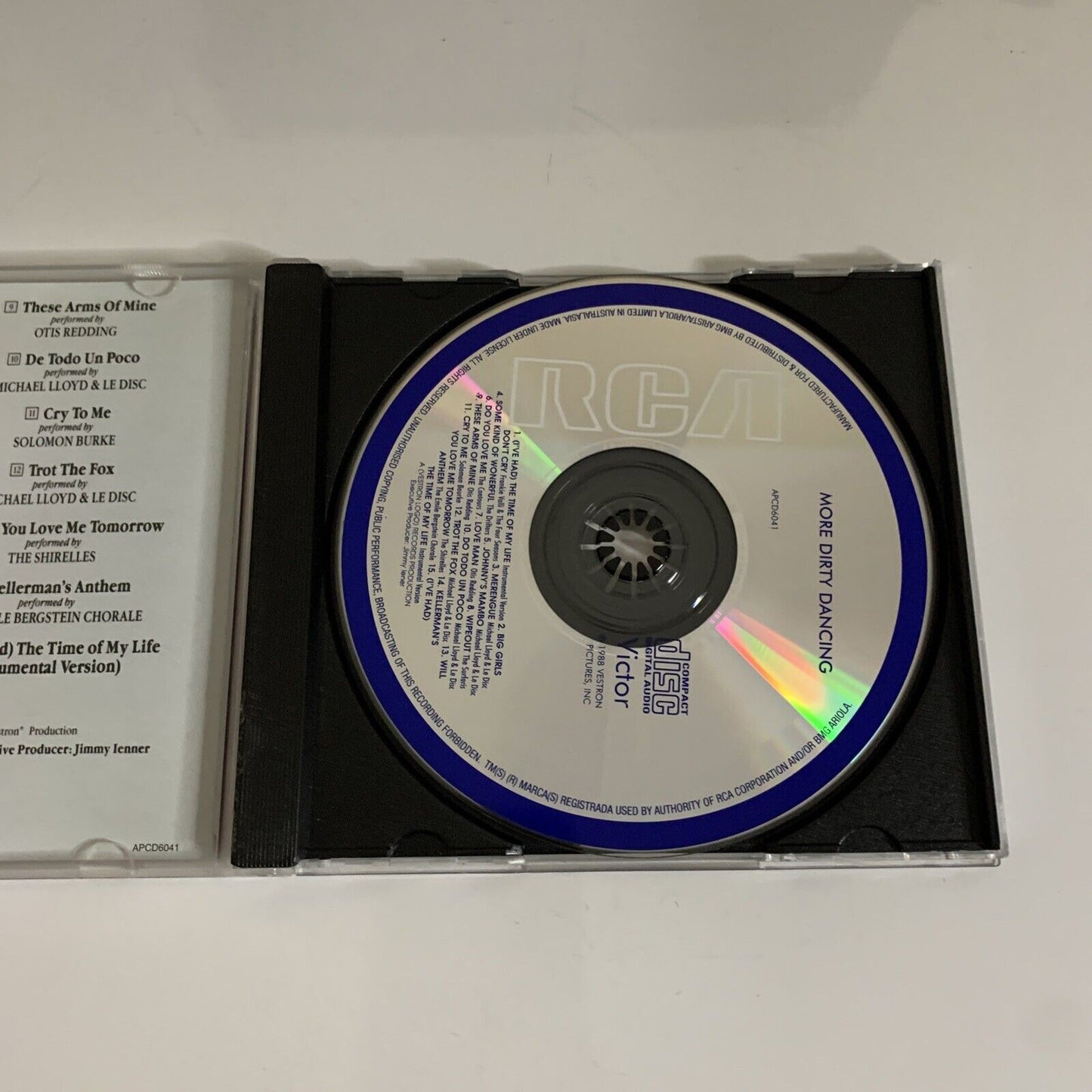 More Dirty Dancing Original Soundtrack (CD, 1988) Album APCD6041