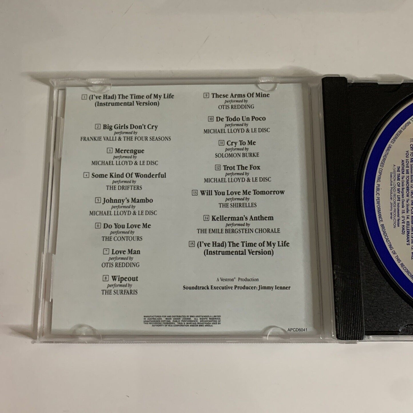 More Dirty Dancing Original Soundtrack (CD, 1988) Album APCD6041