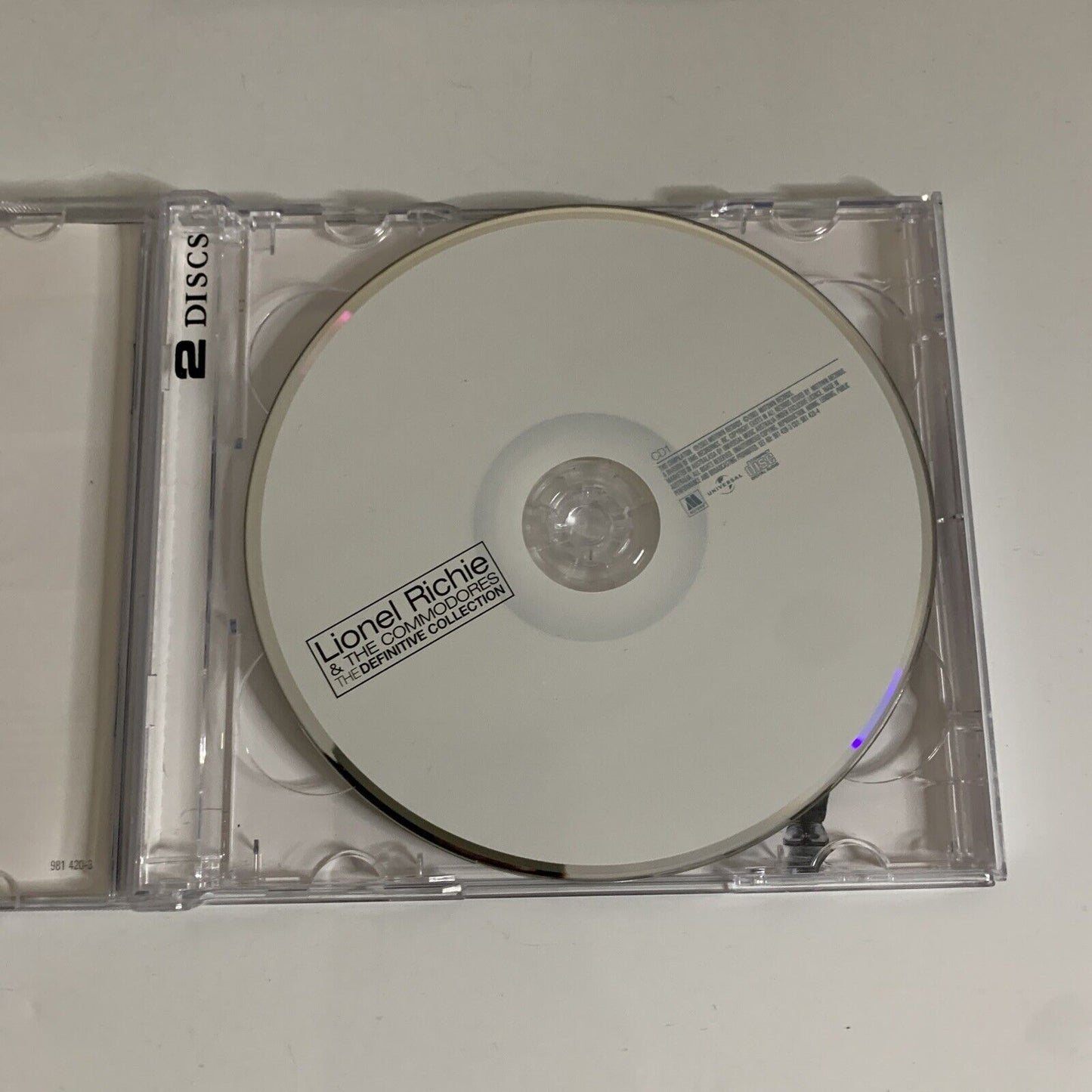 Lionel Richie & The Commodores – The Definitive Collection (CD, 2-Disc, 2003)