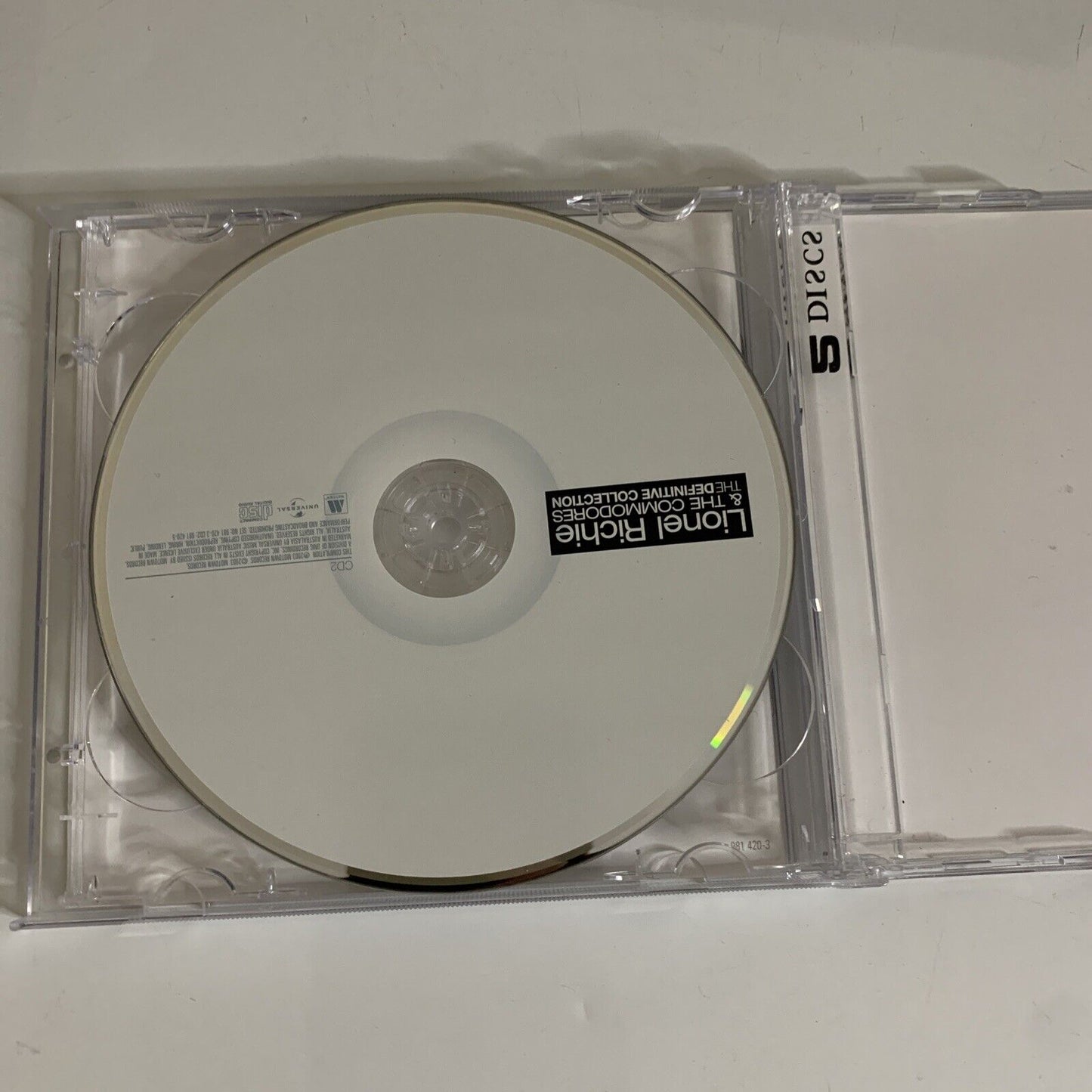 Lionel Richie & The Commodores – The Definitive Collection (CD, 2-Disc, 2003)