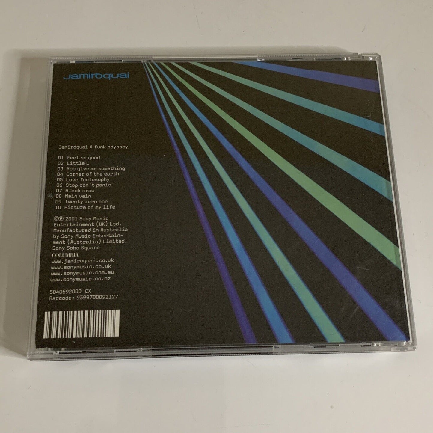 Jamiroquai – A Funk Odyssey (CD 2001)