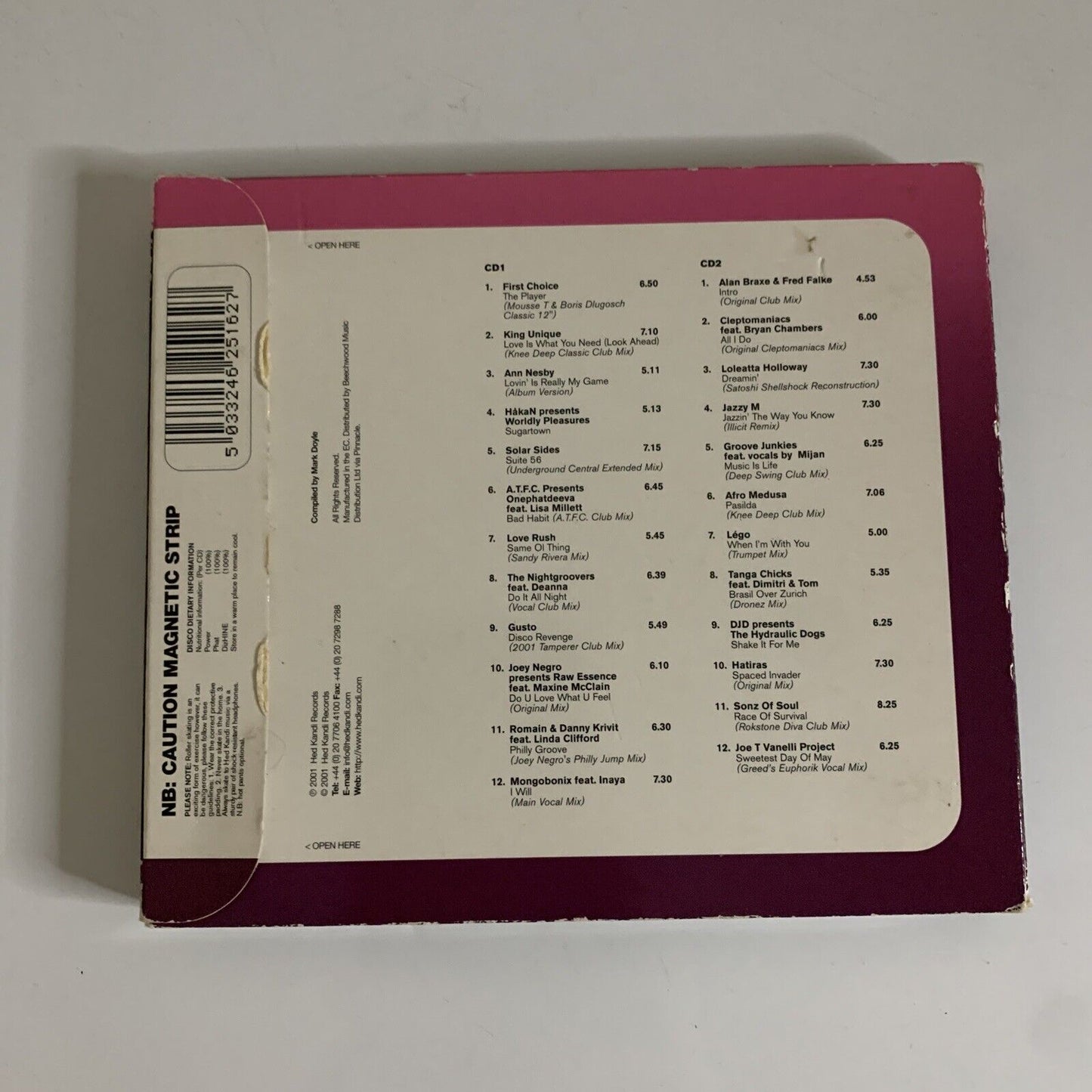 Disco Kandi 3 by Hed Kandi (CD, 2001) HEDK016