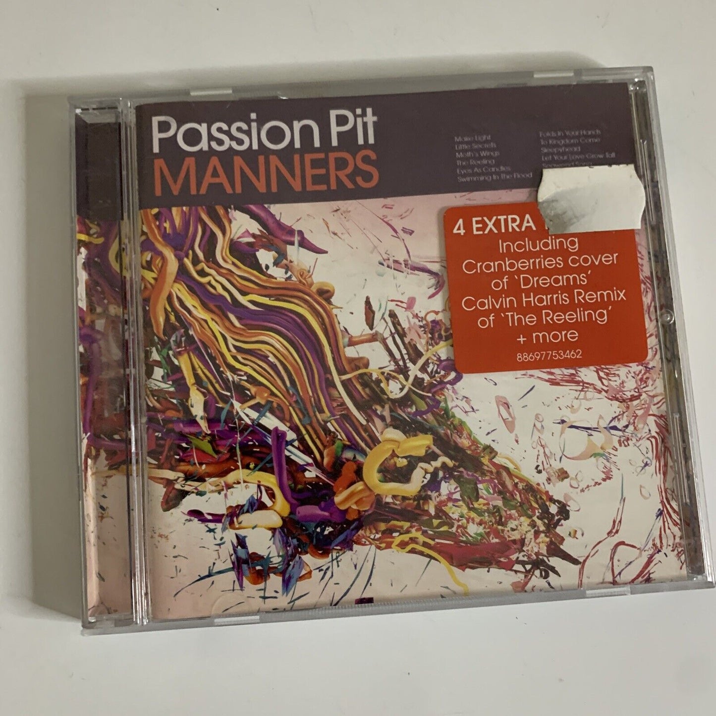 Passion Pit – Manners (CD, 2010) includes Bonus Tracks
