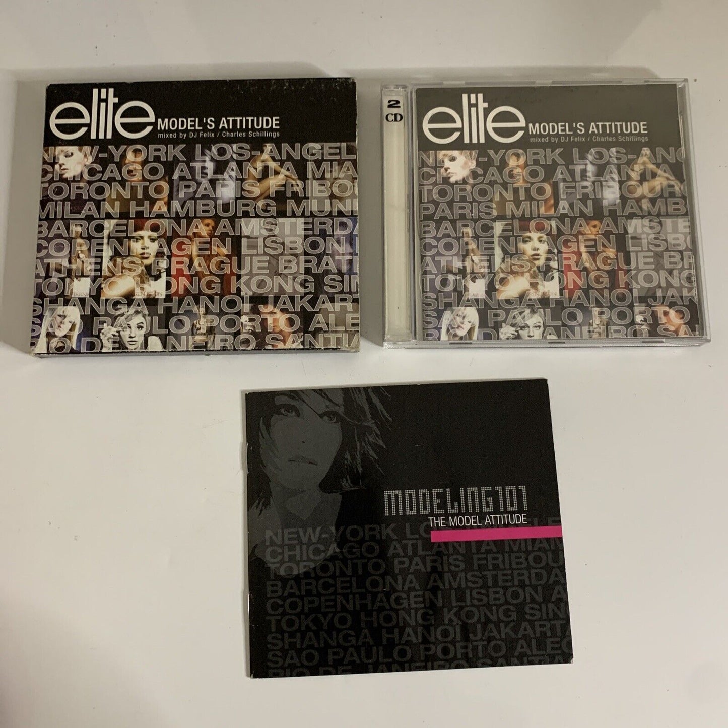 Elite Model's Attitude by Various Artists (CD, 2-Disc, 2002)