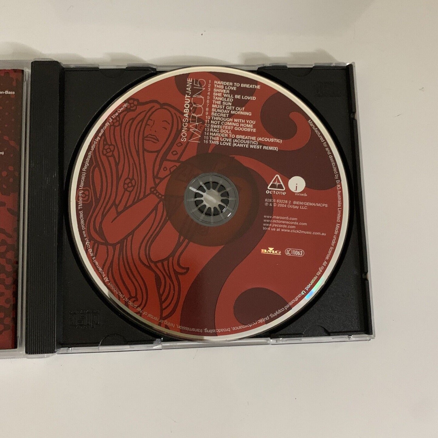 Maroon 5 – Songs About Jane with Bonus Tracks and Slip Case (CD, 2004)