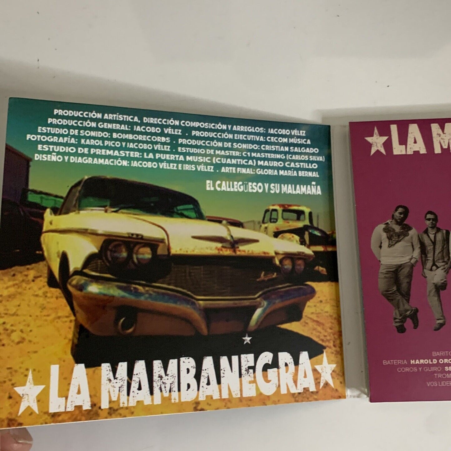 El Callegueso Y Su Mala Mana by La Mambanegra (CD) Digipak MOV012