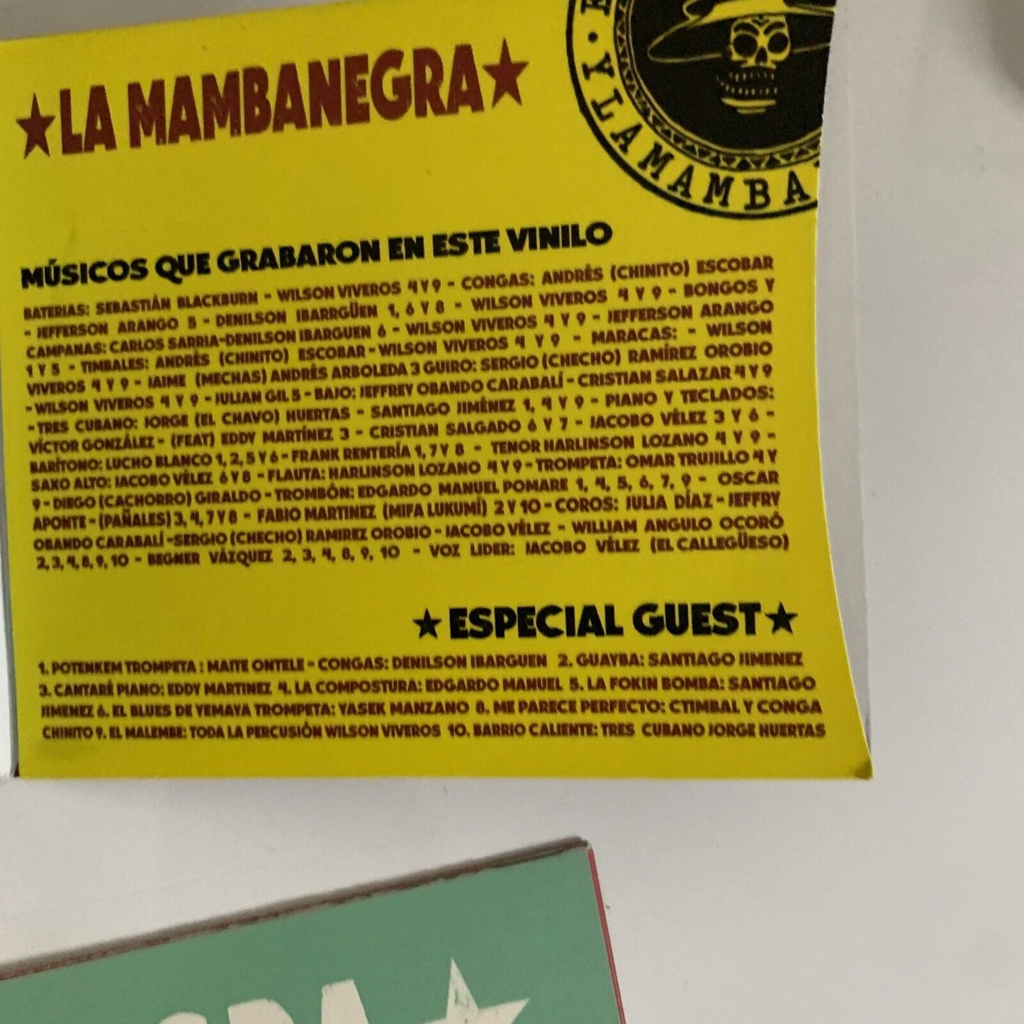 El Callegueso Y Su Mala Mana by La Mambanegra (CD) Digipak MOV012