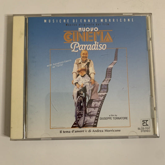 Ennio Morricone – Nuovo Cinema Paradiso Soundtrack (CD, 1990) Japan SLCS-7017