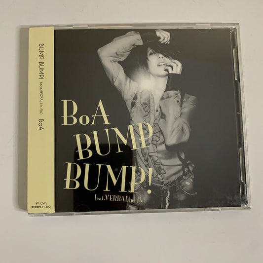 BoA Featuring Verbal (m-flo) – Bump Bump! (CD + DVD, 2-Disc, 2009) Obi Japan