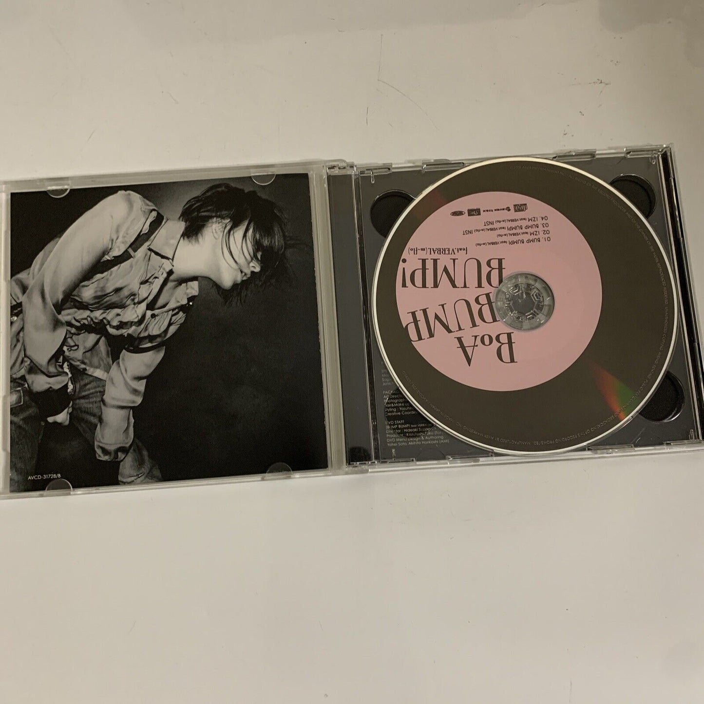 BoA Featuring Verbal (m-flo) – Bump Bump! (CD + DVD, 2-Disc, 2009) Obi Japan